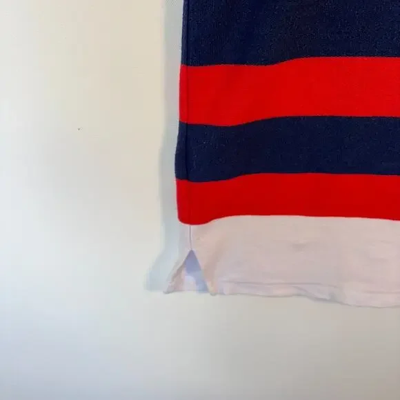 Vineyard Vines Red Blue Stripe Knit Shift Dress Women Small Nautical - Picture 5 of 12